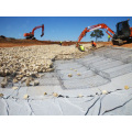 Colchão hexagonal cinza reno gabion